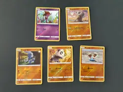 Pokemon TCG SM Forbidden Light Reverse Holo Common Card Lot of 16 - Image 4