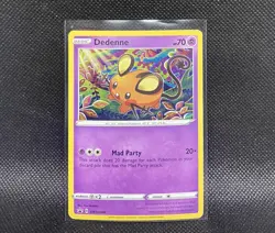 Dedenne SWSH080 Holo Black Star Promo Pokemon NM TCG Trading Card Game Pokemon - Image 1