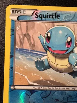 Squirtle 24/135 BW Plasma Storm Pokemon Card Reverse Holo Foil Rare Near Mint - Image 3