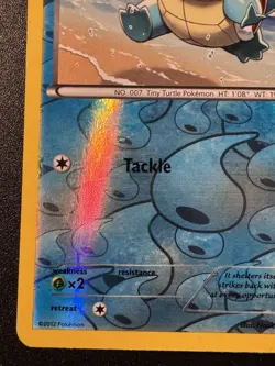 Squirtle 24/135 BW Plasma Storm Pokemon Card Reverse Holo Foil Rare Near Mint - Image 5