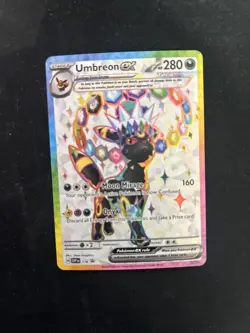 Umbreon ex - 176 Promo Holo SV: Scarlet & Violet Promo Cards SVP 176 NM - Image 3