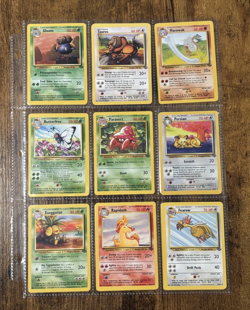 All Uncommon - Jungle Set Pokemon 9-Card Lot 1999 WOTC Vintage [LP] - Image 1
