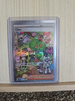 Pokemon Clive Trainer Card 236/091 Sir Paldean Fates Mint Condition - Image 1