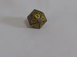Magic The Gathering Oversized Gold Viking Style D20 Spindown Kaldheim | MTG KHM - Image 5