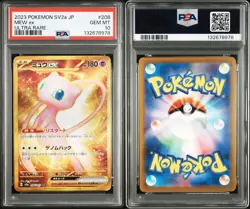 PSA 10 Mew ex UR 208/165 SV2a Pokemon Card 151 2023 Pokemon Card Japanese - Image 3