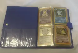 pokemon base set 2 complete set 130/130 WOTC. Vintage Pokemon Binder Included - Image 1