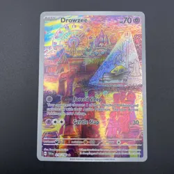 Drowzee 210/198 Pokemon Scarlet & Violet Illustration Rare Near Mint - Image 1