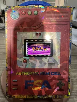 Authentic POKEMON 35mm Film Cell In Custom Fan Made Holder - Title Slide - Image 2