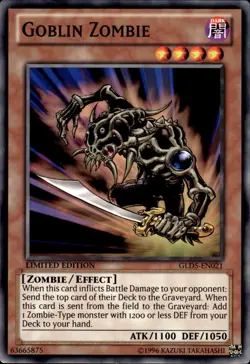 Goblin Zombie - Limited Edition GLD5-EN021 - LP - YuGiOh - Image 1
