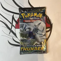 Lost Thunder Complete Art Set: Pokemon (4) Sealed Packs Sun And Moon - Image 3