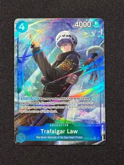 Trafalgar Law OP07-047 Rare Alt Art One Piece 500 Years Into The Future ENGLISH - Image 1