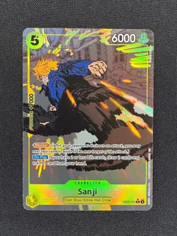 Sanji EB02-054 Rare Alt Art One Piece Card Game EB02 Extra Booster Anime 25th - Image 1