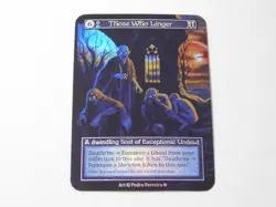 Those Who Linger Exceptional Foil Sorcery Gothic TCG Trading Card - Image 2
