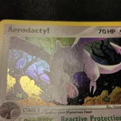 Aerodactyl 1/92 Legend Maker Holofoil Vintage Pokemon Card- Excellent condition! - Image 3
