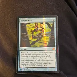MTG Tangle Wire mythic rare from the vault 20 FOIL - Image 1