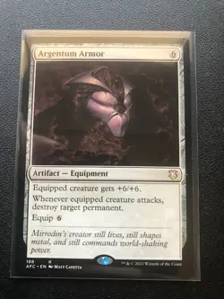 Argentum Armor Regular Magic MTG (LP) - Image 1