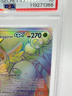 Pokemon S&M Unified Minds Rowlet & Alolan Exeggutor GX #237 | PSA 10 GEM MINT - Image 3