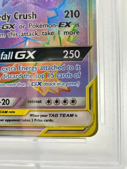 Pokemon Unified Minds Mega Sableye & Tyranitar GX #245 | SECRET FULL ART,PSA 10 - Image 5