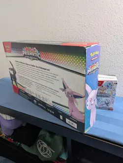 Pokemon SV Prismatic Evolutions Premium Figure Collection + Booster Bundle Set - Image 3
