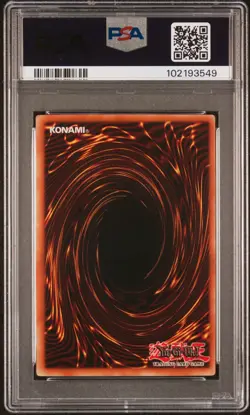 2003 Yu-Gi-Oh! Labyrinth Of Nightmare Unlimited Magic Cylinder LON-104 PSA 8 - Image 2