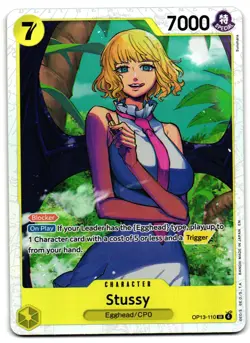 Stussy OP13-110 - Carrying On His Will Super Rare - NM Card - Image 1