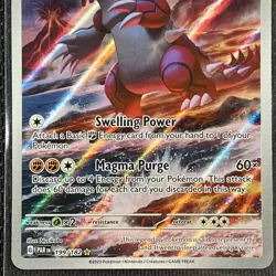 Groudon 199/182 Pokemon Card Illustration Rare English Paradox Rift TCG CCG - Image 3