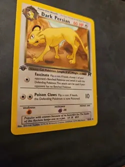 Dark Persian 42/82 1st Edition Team Rocket Set Non-Holo Pokemon Card - NM - Image 3
