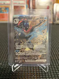 Pokemon TCG Greninja EX 132 Shrouded Fable Promo Special Illustration - Image 1