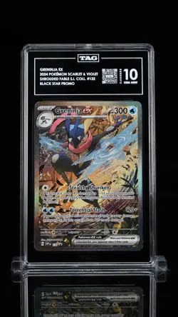 Pokemon TCG Greninja EX 132 Shrouded Fable Promo Special Illustration - Image 1