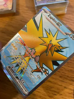 N-MINT! Zapdos ex (192/165) S&V 151 Full Art Ultra Rare Pokemon Card! FAST P&P! - Image 4