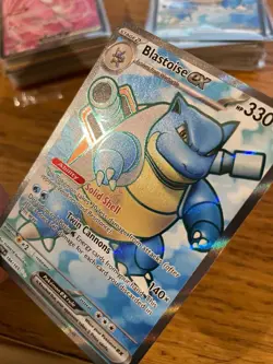 N-MINT! Blastoise ex (184/165) S&V 151 Full Art Ultra Rare Pokemon Card! - Image 4