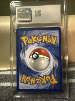 2017 Pokemon Crimson Invasion Gyarados GX 112/111 Rainbow Secret Rare CGC 8.5 - Image 3