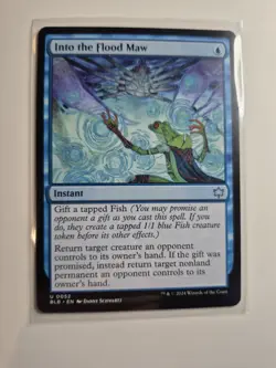 Into the Flood Maw Bloomburrow Regular - Image 1