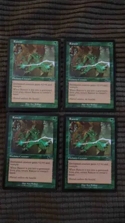 Magic: the Gathering / MtG Rancor x4 Urza's Legacy - Image 1