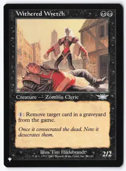 Withered Wretch U The List Reprints 86/145 NM - Image 1