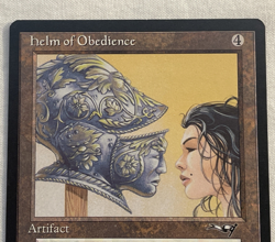 1x Helm of Obedience Alliances MTG Magic The Gathering LP - Image 2