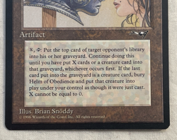 1x Helm of Obedience Alliances MTG Magic The Gathering LP - Image 3