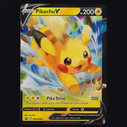 Pikachu V SWSH285 SWSH Black Star Promo Pokemon TCG NM - Image 1