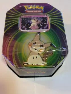 Pokemon Mimikyu Mighty Mysterious Tin 2021 Factory Sealed Knockout PKMN TCG NEW - Image 3