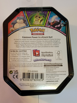 Pokemon Mimikyu Mighty Mysterious Tin 2021 Factory Sealed Knockout PKMN TCG NEW - Image 4