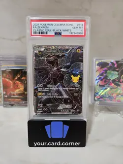 2021 Pokemon Celebrations Zekrom 114/114 Classic Collection: Holo PSA 10 - Image 1