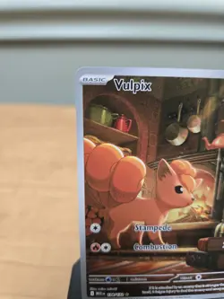 Pokemon 2025 Mega Evolution Vulpix #138/132 Illustration Rare - Image 2