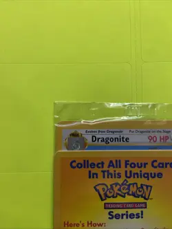Pokemon The First Movie Black Star Promo Sealed Dragonite WOTC - Image 2