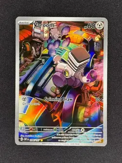 Varoom 206/197 Illustration Rare Pokemon TCG Scarlet & Violet Obsidian Flames - Image 1