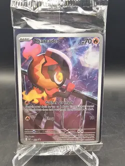 Pokemon TCG Phantasmal Flames ETB Promo - Sealed - Charcadet MEP 022 - Image 1