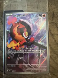 Pokemon TCG Phantasmal Flames ETB Promo - Sealed - Charcadet MEP 022 - Image 1