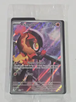Pokemon TCG Phantasmal Flames ETB Promo - Sealed - Charcadet MEP 022 - Image 1