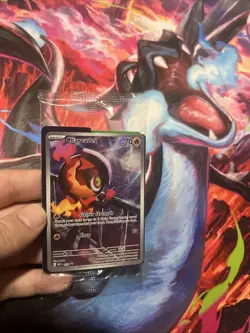 Pokemon TCG Phantasmal Flames ETB Promo - Sealed - Charcadet MEP 022 - Image 1