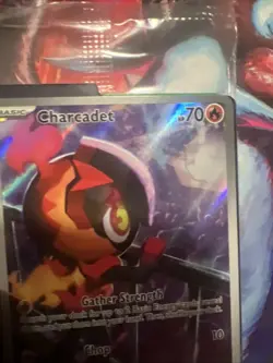 Pokemon TCG Phantasmal Flames ETB Promo - Sealed - Charcadet MEP 022 - Image 4