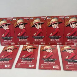 One Piece TCG: Carrying On His Will Sleeved Booster OP-13 English (LOT OF 9) - Image 3